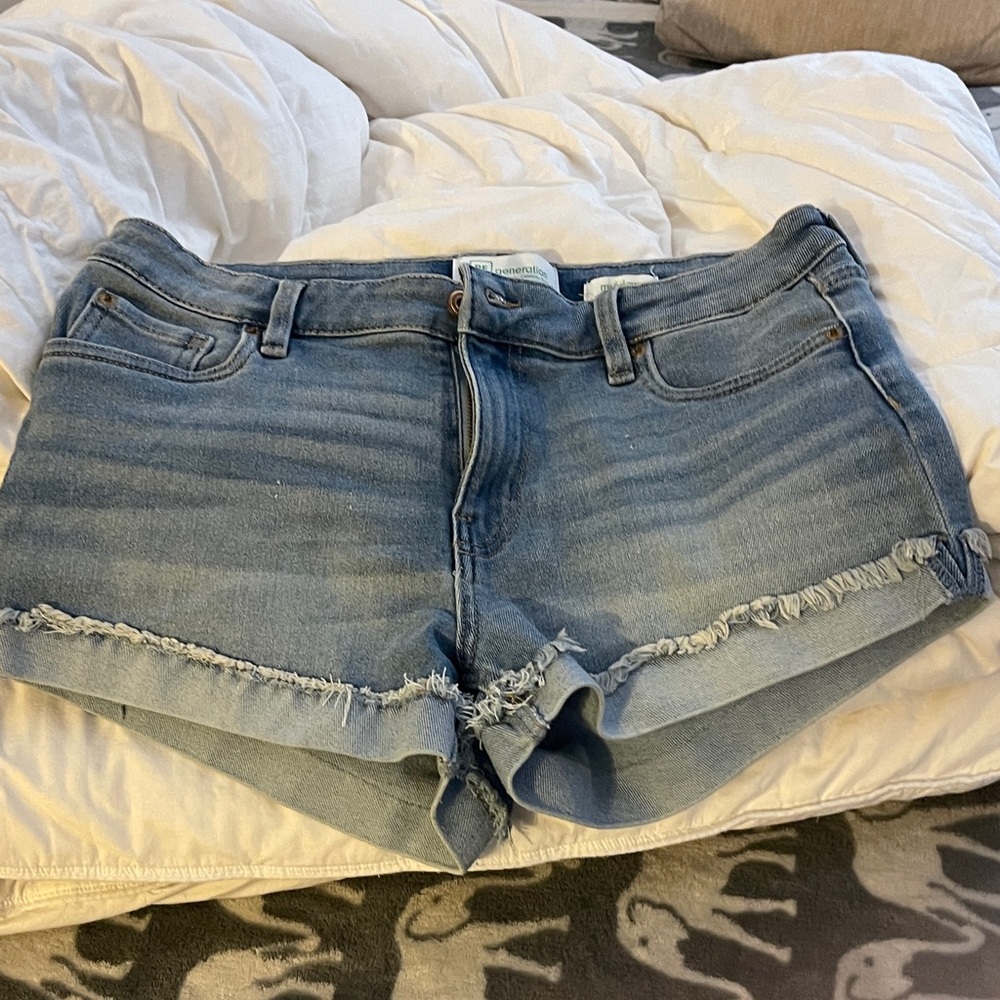 Celebrity Pink Blue Jean Shorts